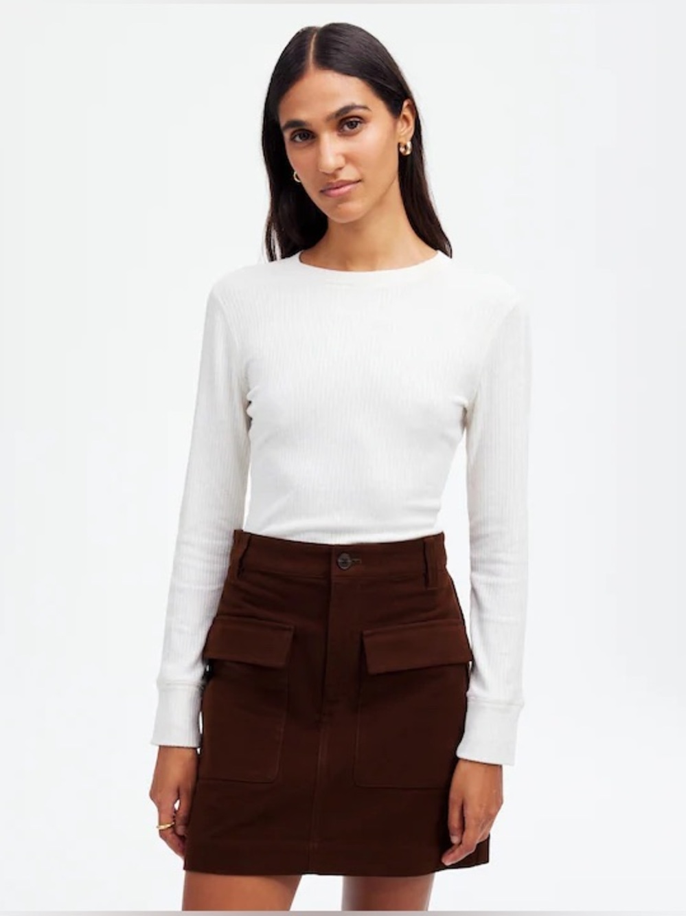 NWT Dark Chicory Mini Skirt